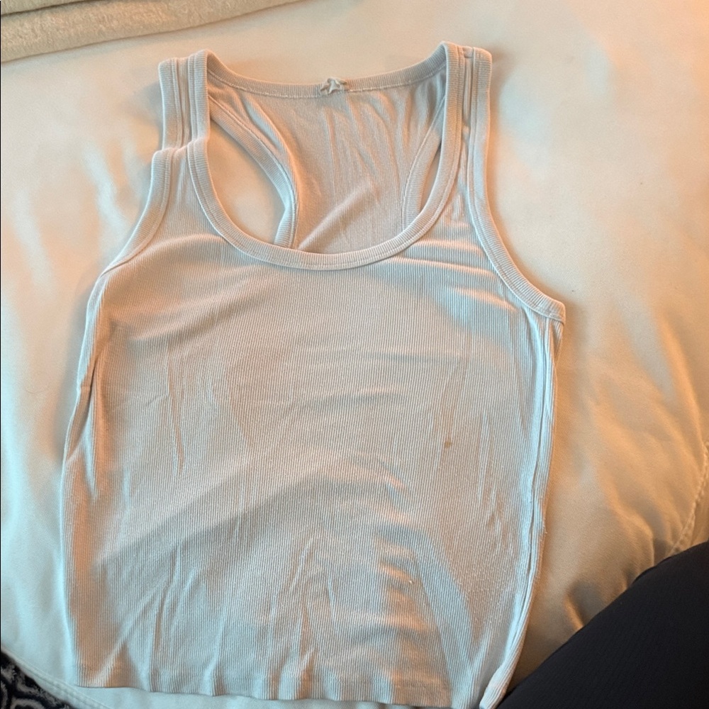 Women's White Tank Top